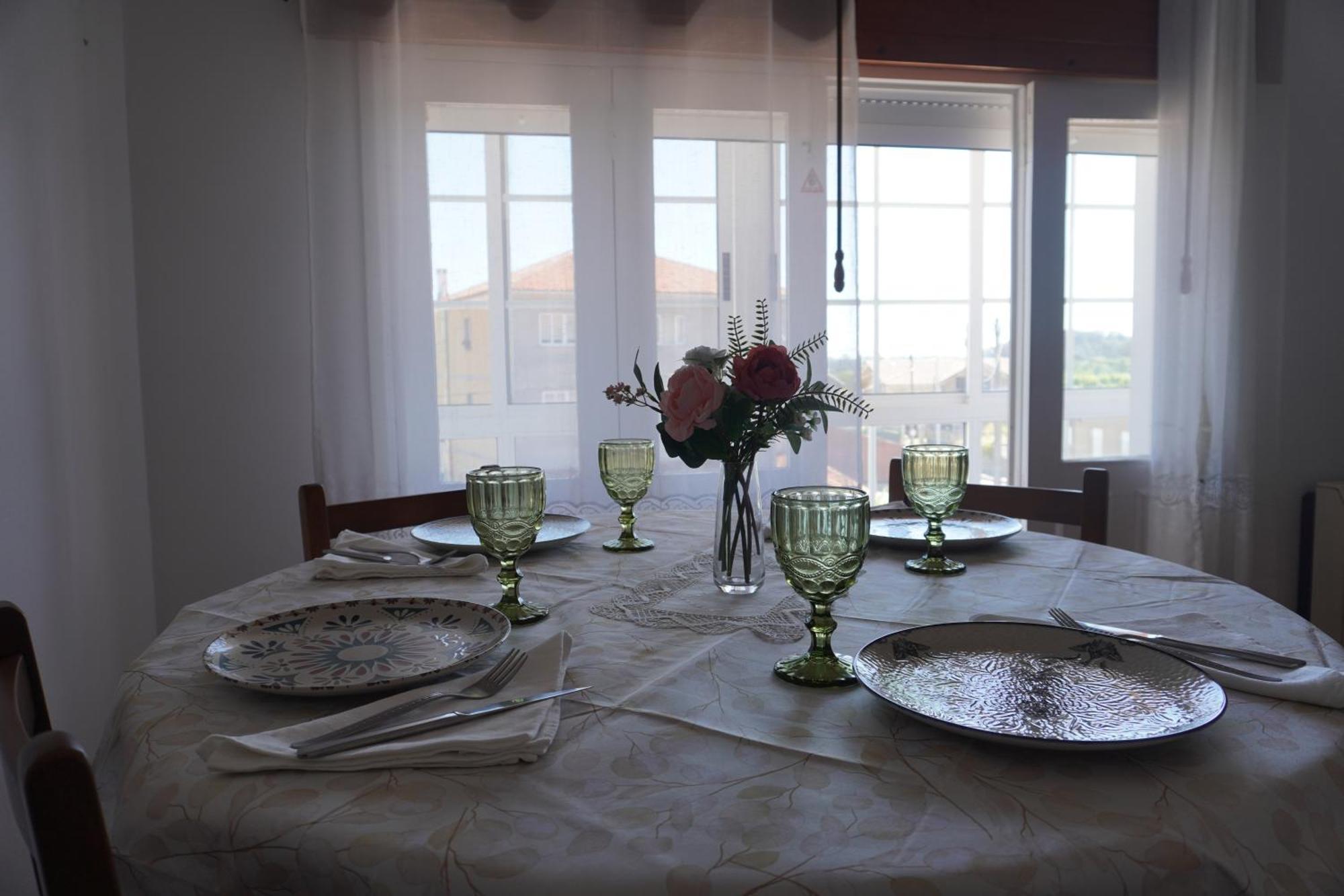As Rosas Apartamentos Turisticos Cambados Esterno foto